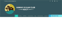 Desktop Screenshot of hawaiioceanviewproperties.com